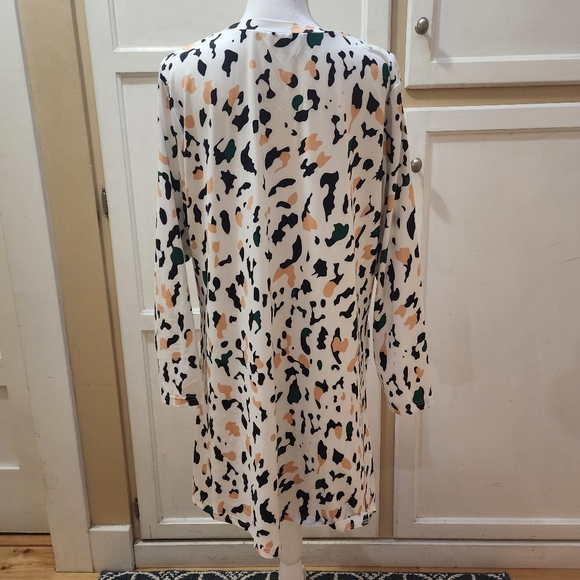 SHEIN's Emery Rose Women's Print Twist Hem Dress NWOT - Picture 6 of 12